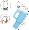 8/3PCS Mini Tumbler Keychain Cute Cup Keychain for Stanley Cup Women Girls School Bag Backpacks Lip Balm Holder Good Party Gift
