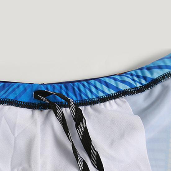 Внутренний шнурок обтекаемого дизайна, большие размеры, длинные плавки, мужские лоскутные цветные шорты для плавания с буквенным принтом, пляжная одежда