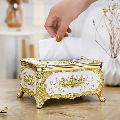 Коробка для салфеток в европейском стиле для дома, кухни, гостиной, настольная коробка для рисования на бумаге, креативная коробка для рисования на салфетках в ресторане