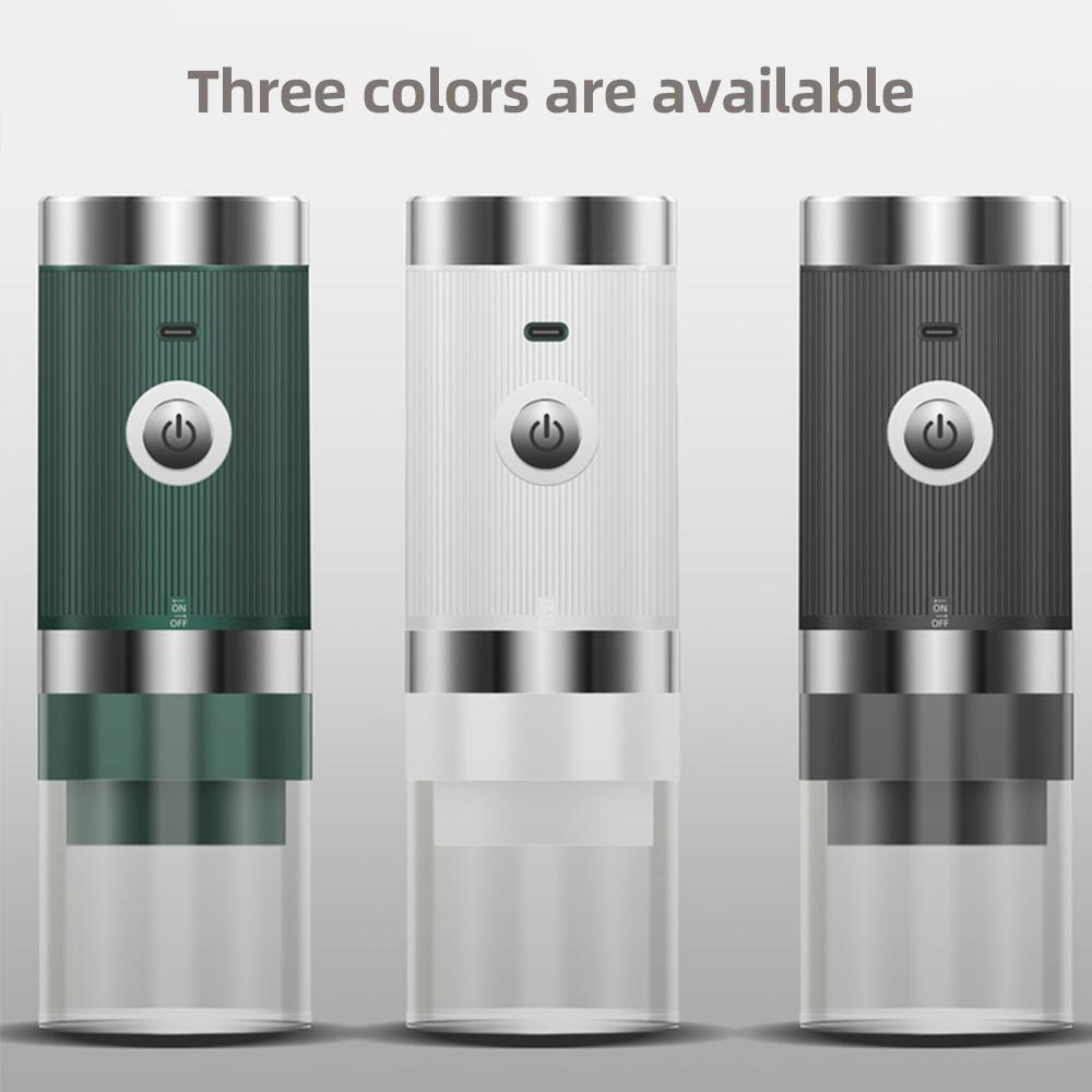 Electric Coffee Bean Grinder 5 Level Adjustable Auto Stop Gravity Espresso Grinder Portable