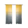 Printed Window Screen Curtain Finished Curtain Window Screen Gradual Change Color Window Screen Living Room Bedroom Rod Curtain