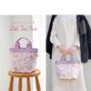 Tote Bag S Size Sanrio Character Liberty Print Free Standing Bag Small Mini Tote A5 Storage Lightweight Stylish Cute Floral Pattern Made in Japan