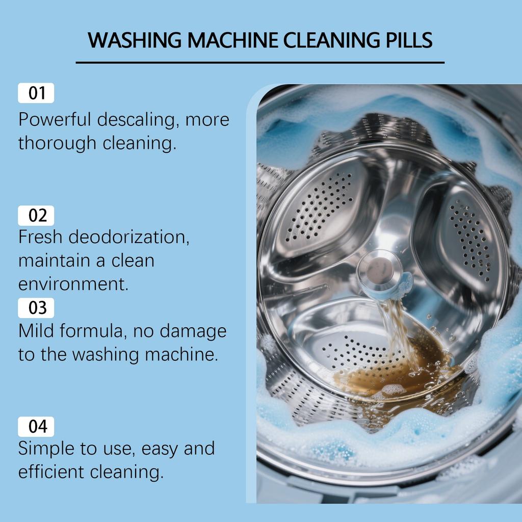 Эффективные безопасные таблетки для очистки стиральной машины; Таблетки для чистки стиральной машины; Эффективные таблетки для чистки стиральной машины