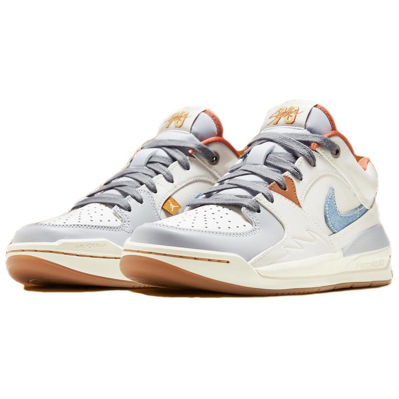 Женские кроссовки Air Jordan Stadium 90 'Beige Lt Armory Blue' Jordan FZ5696-041