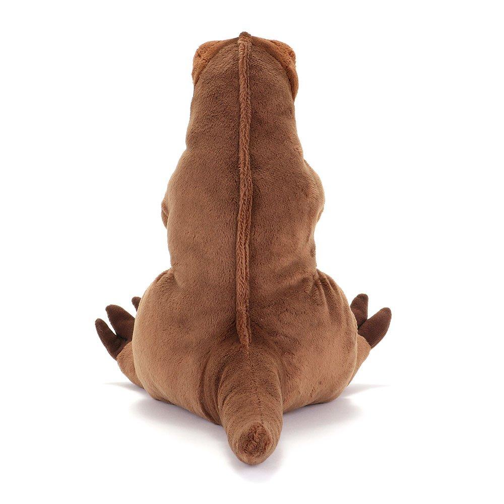 COLORATA Tyrannosaurus Plush Toy Realistic Dinosaur Toy Doll Gift Present Birthday Read 2 Christmas Christmas Present (M Size/Sitting Series/Gentle