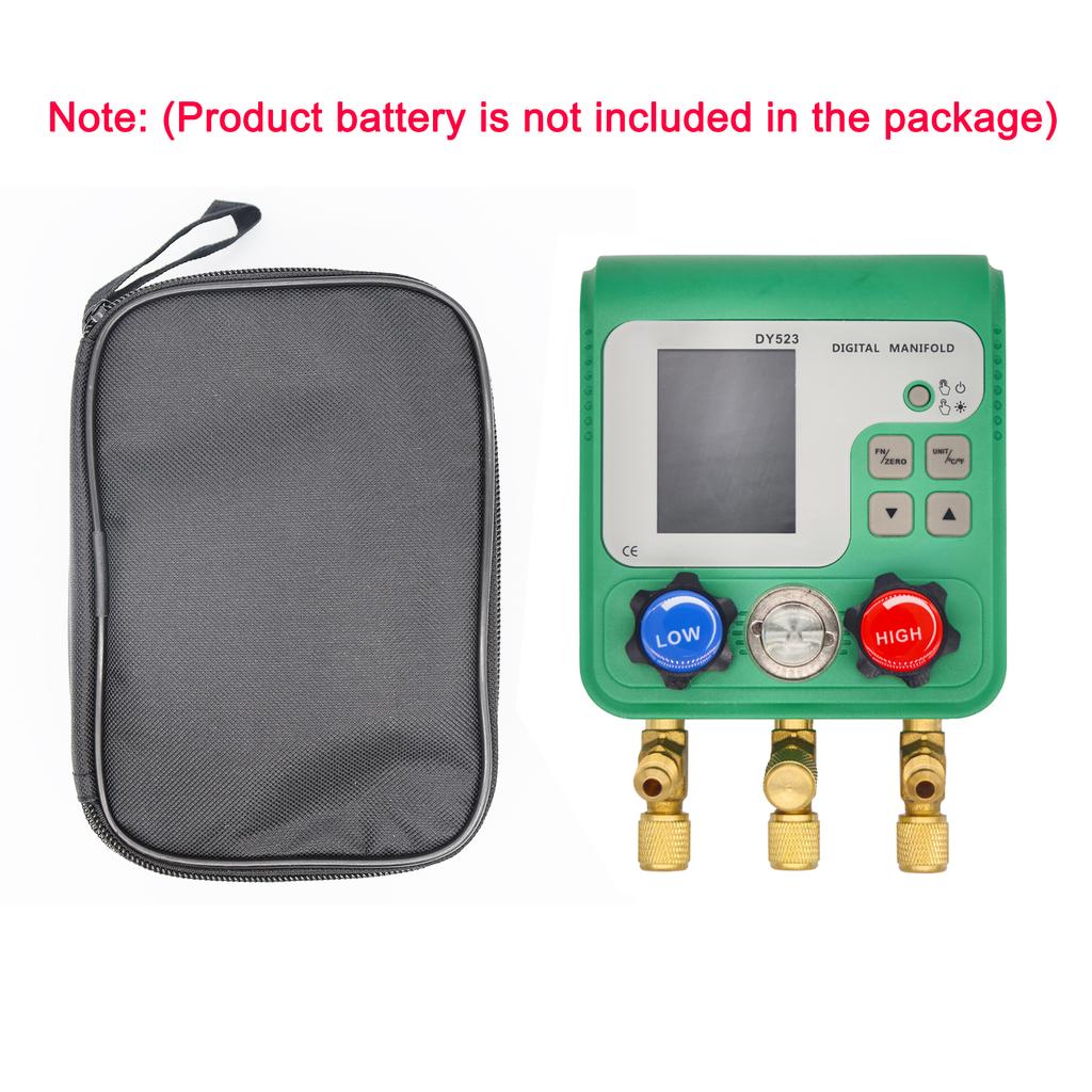 Электронный фторметр хладагента кондиционера, манометр, автомобильный хладагент, жидкость, ремонт, вакуумметр