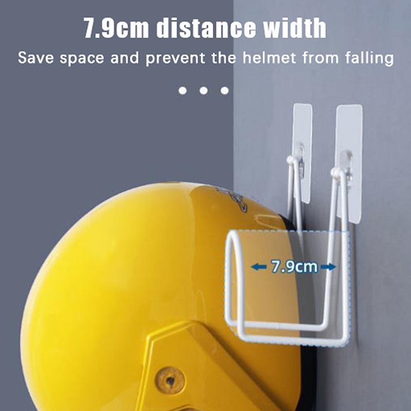 Стойка для шлема мотоцикла, настенное крепление, металлический держатель для шлема велосипеда, стойка для демонстрации шлема велосипеда из нержавеющей стали