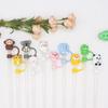 Cup Accessories Silicone Straw Plug Reusable Straw Tips Cover Creative Drinking Dust Cap  Bottle