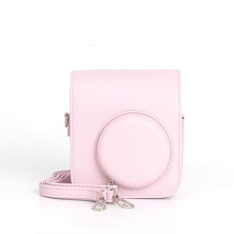 Мягкая сумка-чехол для камеры из ПУ-кожи с плечевым ремнем для камеры Instax Mini12