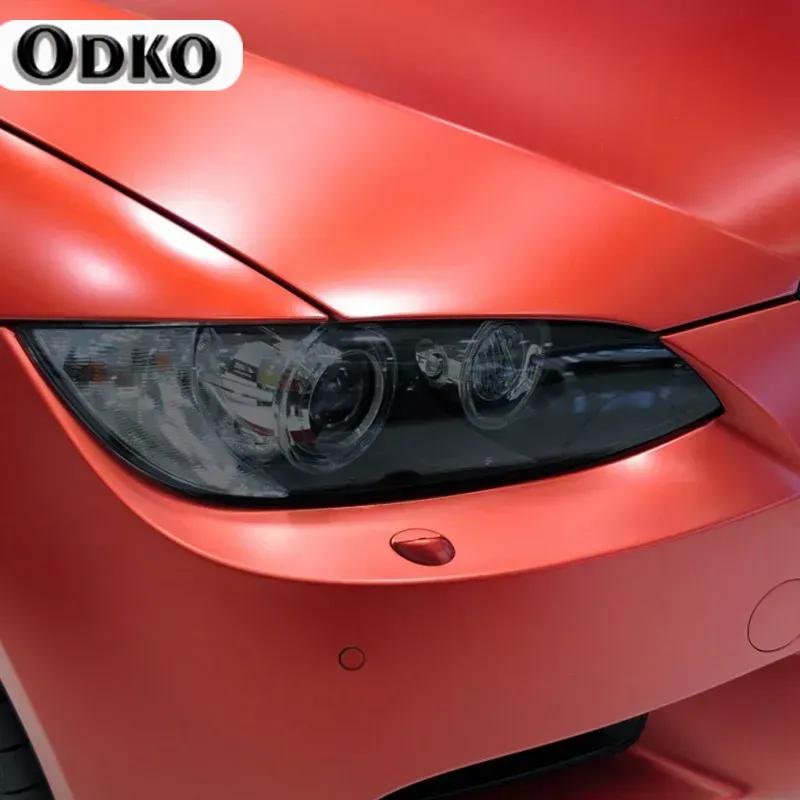 Car Headlight Tint Smoked Black Protective Film Front Light Transparent TPU Sticker For BMW M3 E90 E92 E93 2007-2013 Accessories