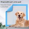 20/40 шт. Высокоабсорбирующие одноразовые пеленки для щенков, подгузники для приучения к туалету, коврики для туалета, товары для кошек, чистая подстилка