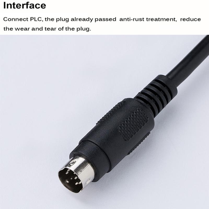 Программируемый кабель USB-SC09-FX для ПЛК серии Mitsubishi MELSEC FX, USB-адаптер RS422, линия загрузки данных