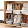 Экономьте место на полке для хранения обуви Пластиковый ящик для хранения обуви новый держатель для обуви обувь