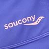 SAUCONY Однотонные спортивные шорты с высокой посадкой Женские шорты Синий с окантовкой SC1230131A-BL08