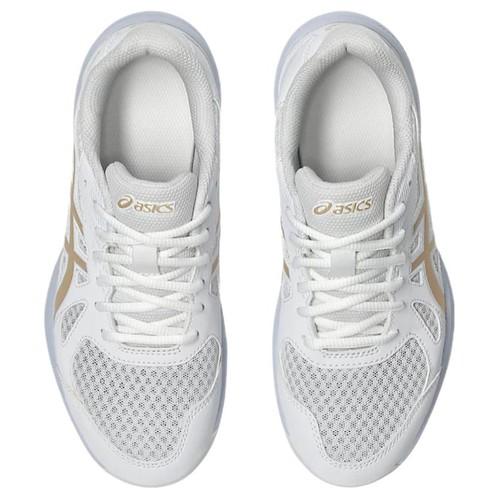 Asics Женские кроссовки Upcourt 6 Белые Шампань - 1072A107-103