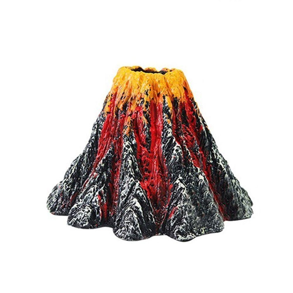 Simulation Volcano Tank Accessories Fish Tank Decor Aquatic Pet Supplies Air Stone Micro-landscape