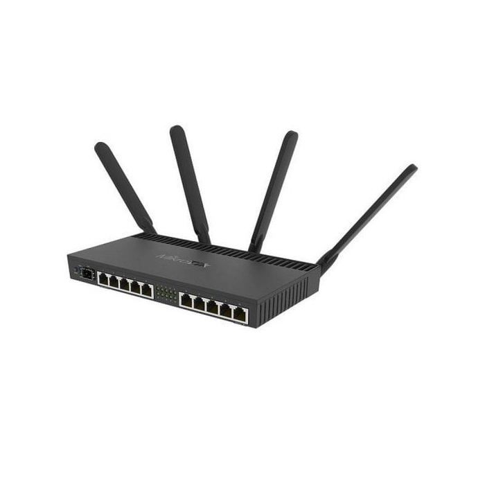 Mikrotik rb4011igs+5hacq2hnd-in routeur sans fil bi-bande (2,4 ghz / 5 ghz) gigabit ethernet noir