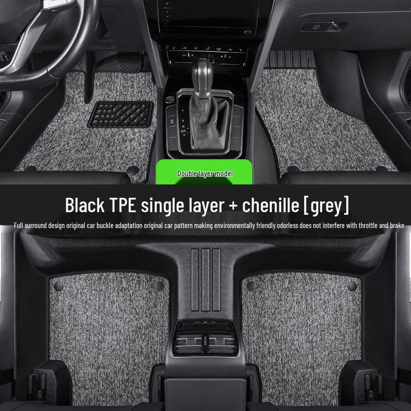 Skoda Octavia Pro Waterproof TPE Car Floor Mats for Models 2016-2025