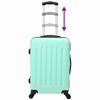 3 Piece Luggage Set in Mint Green 50 x 31 x 78 cm ABS Plastic