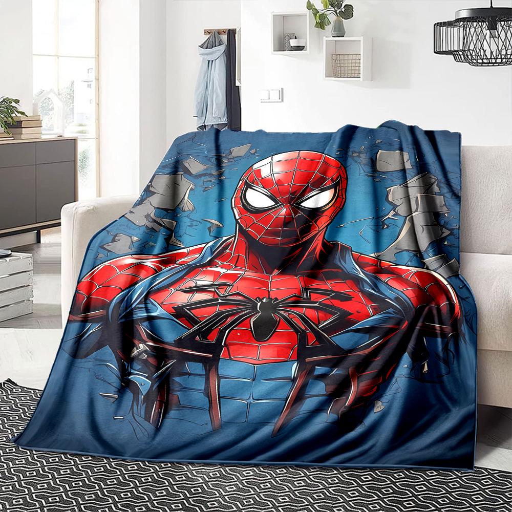 1Pc Spiderman No Way Home Blanket For Couch Bed Plush Cozy Fuzzy Blanket Super Soft Warm Blankets For Fall And Winter 0918179