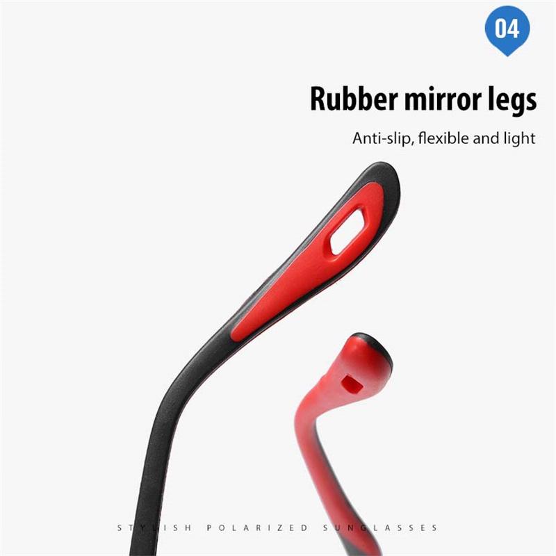 Мужские поляризационные солнцезащитные очки, модный дизайн, черные классические очки для вождения, рыбалки, спортивные очки дневного и ночного видения, фотохромные очки