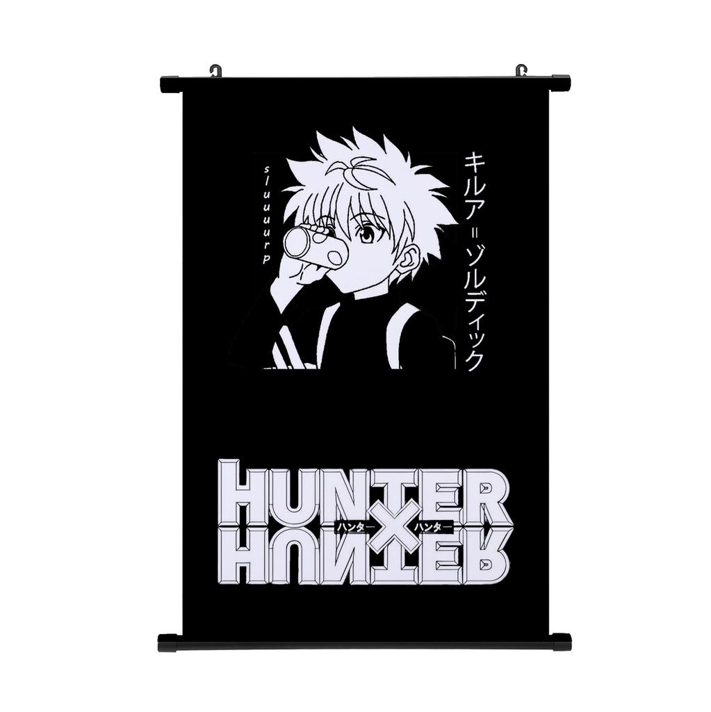 HUNTER X HUNTER Картина Свиток Постер Гон Фрикс Киллуа Хисока Домашний Декор Подвесная Картина Мальчики Девочки Свиток Постер