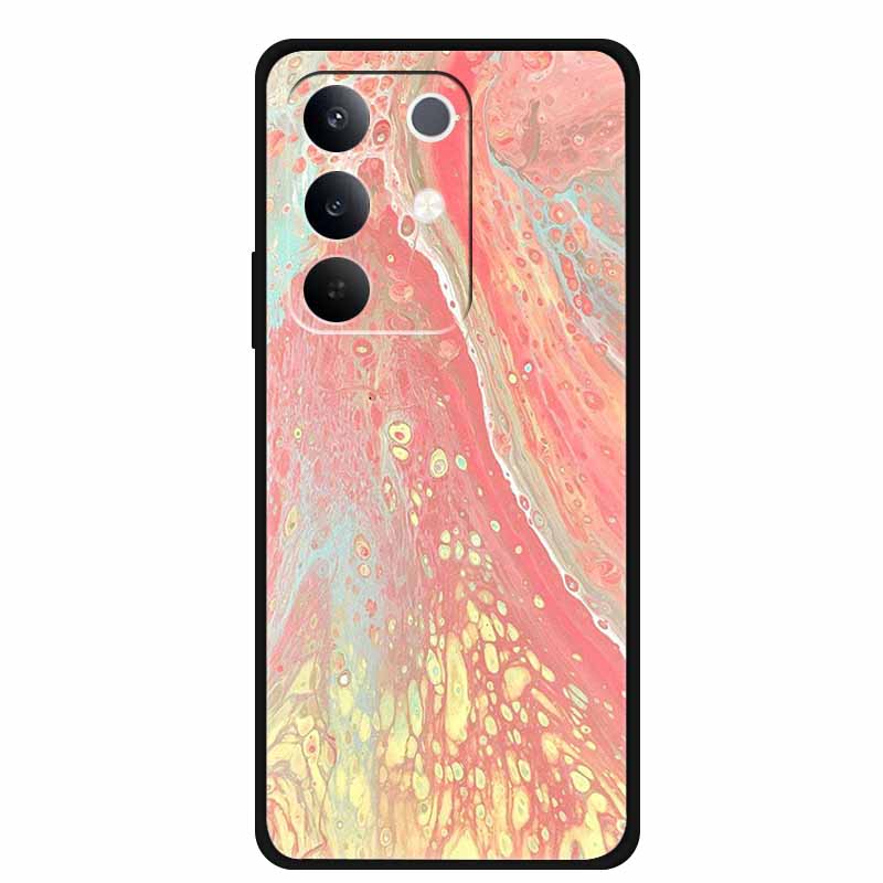Case For Realme 15x 5G Global Version Marble Capa Soft Silicone Back Cover For Realme 15 X Cases Mica Painted TPU Phone Bumper
