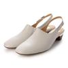 Pumps Genuine Leather Square Toe Slingback Mule Shoes IV Cm [Enchanted] Women's 23.0