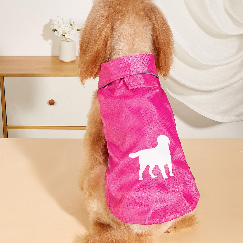 Стильный дождевик для собак Удобная одежда Легко чистить Водонепроницаемое покрытие Дождевики для собак Одежда для собак