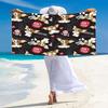 Gremlins Print Beach Towel, Large Soft Quick Dry Towel for Beach Camping Swimming
