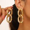 Hot Earrings Joker Creative Metallic Earrings Set Acrylic High Exaggerated Earrings.