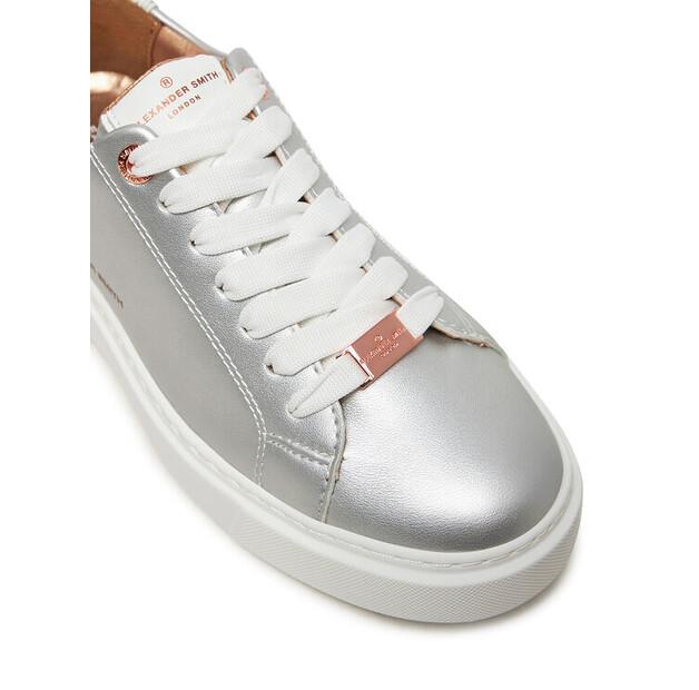 Alexander Smith кроссовки London ALBBLDW серебристый
