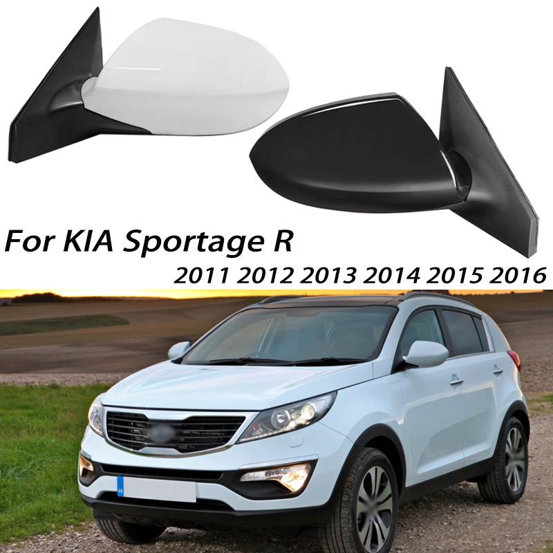 Для KIA Sportage R 2011 2012 2013 2014 2015 2016 часть автомобиля наружное зеркало заднего вида боковое зеркало заднего вида в сборе 3