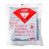 CAFEC Abaca Cone Coffee Filters, 2-4 Cups, 100 Filters Per Pack, 3-Pack, AC4-100W