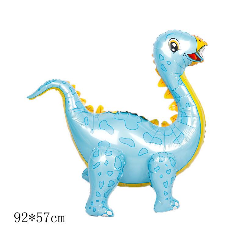 Большие фольгированные шары 4D ходячий динозавр Мир Юрского периода животное шар украшение для детской вечеринки по случаю дня рождения KTY