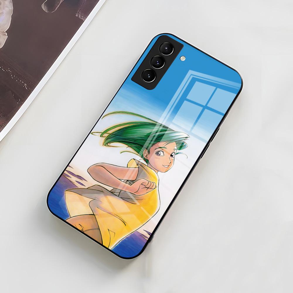 Горячий Y-Yokohama Kaidashi Kikou Чехол для телефона для Samsung A56 A36 A26 A16 A15 A25 A35 A55 A14 A34 A24 A54 Стеклянный чехол