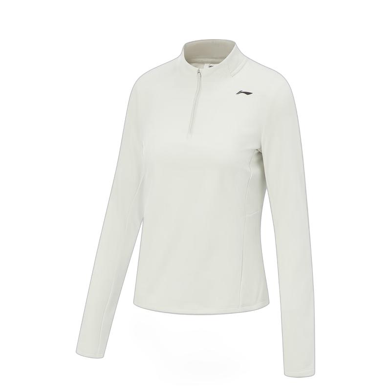 Li-Ning Women's Long-Sleeve Fleece Knit Sports Top