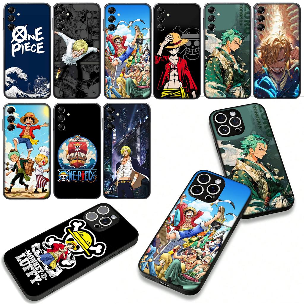 Мультяшный чехол для телефона Zoro One Sanji Pieces Luffy для Xiaomi Redmi Note 11 15 9 10 Pro Plus 8 A5 9A 9T 10A 10C 9C NFC 15C 8T