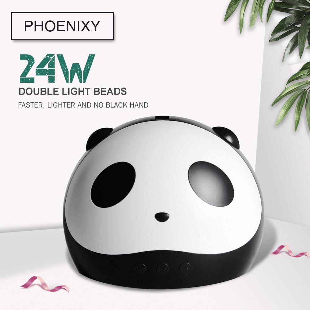 Набор гель-лаков PHOENIXY с лампой для ногтей 20 шт., верхний слой геля, базовый слой, набор для маникюра в подарок для женщин и девочек