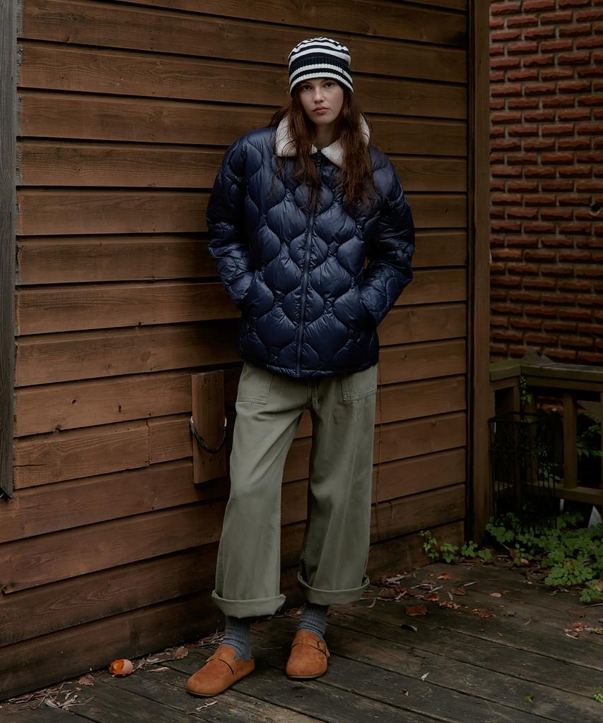 Studio&Parc Onion Quilting Wellon Jacket_Navy