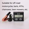 ZSB-03 Chain Saw Tachometer Gasoline Engine Lawn Mower High Tachometer Digital Display Induction Pulse Tachometer, Specification: Clip Version