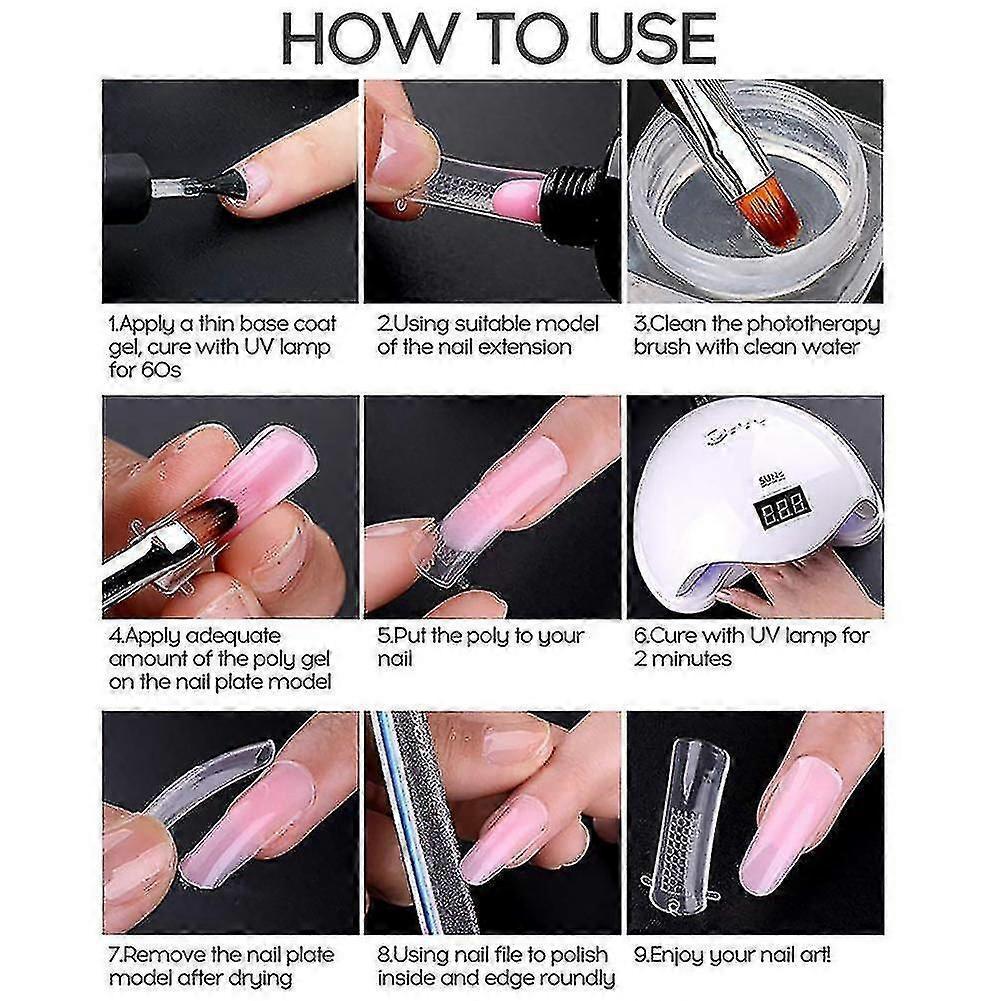 Acrylic Poly Extension Nail Gel