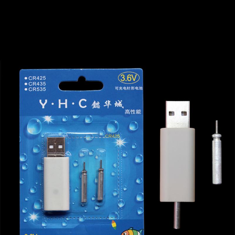 Аккумуляторная батарея Cr425 Usb зарядное устройство для электронных поплавков ночная рыбалка