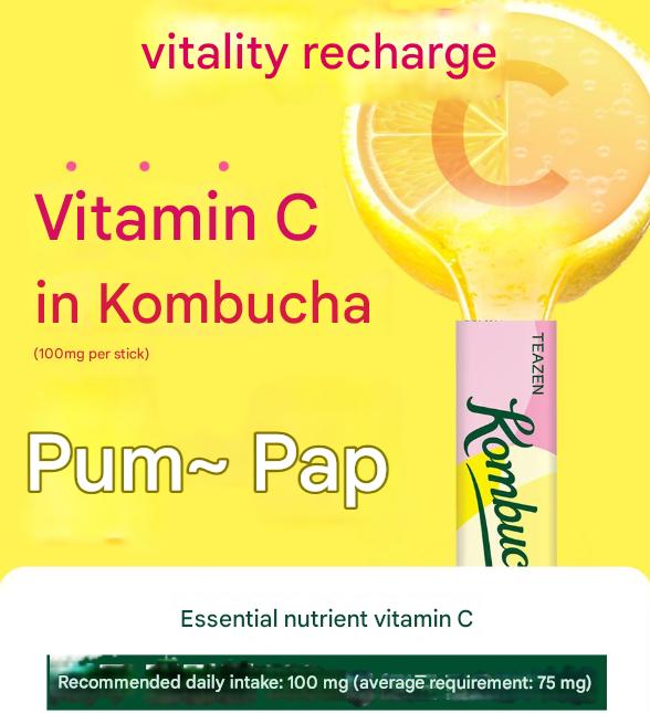 Teazen Teazen Kombucha with Pink Lemon