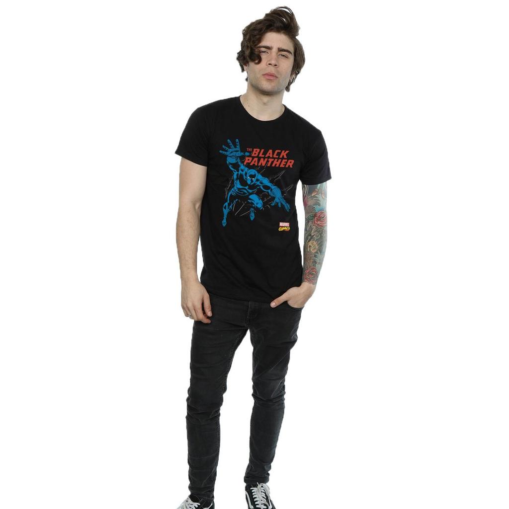 Marvel Mens Black Panther T-Shirt