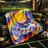 Rainbow Adventure Blanket Lightweight Flannel Bedding Blanket Perfect for Travel, Camping, Living Rooms, Offices, Sofas, Fan Christmas gift
