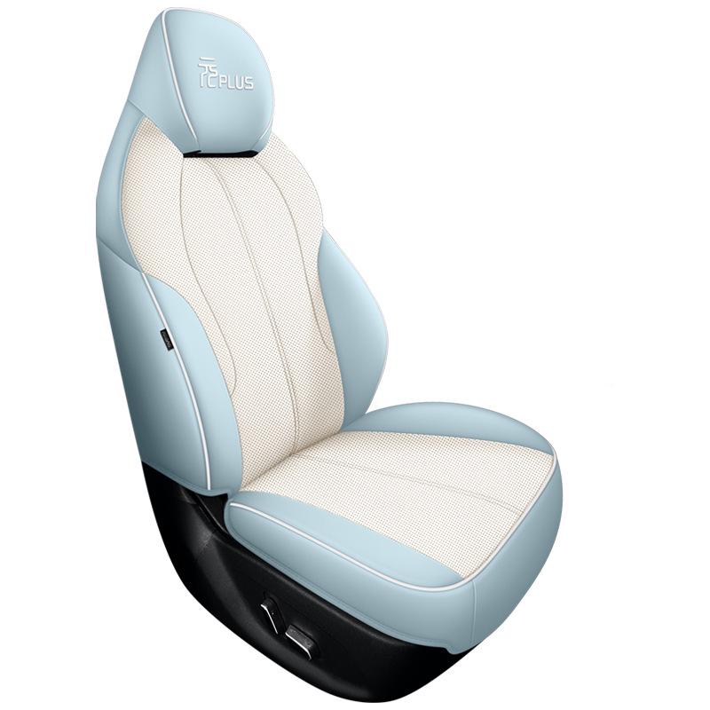 BYD Yuan PLUS All-Season Leather Seat Covers for Five-Seater Cars
