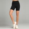 Naked antibacterial yoga shorts high waist big pocket cycling shorts fitness sports wear three-point leggings women