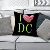 FFontaines DDC Romance Various Sizes Square Pillow Case For Car Home Bedchamber Decor Custom Valentine gift