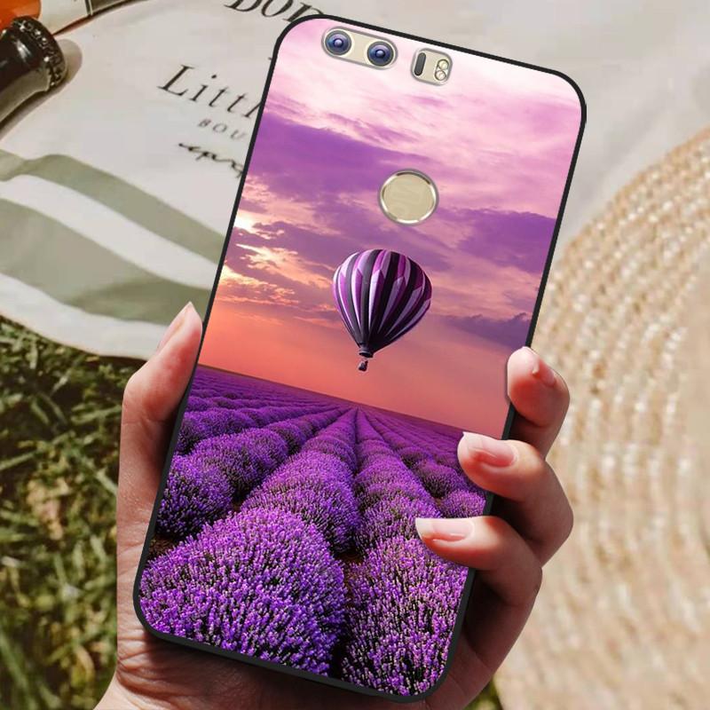 For Huawei Honor 8 5.2-inch Case Silicon Back Cover Phone Case for Huawei Honor 8 Cases Soft bumper coque Honor8 FRD-L19 Coques